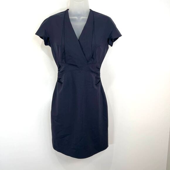 MM Lafleur Emma Mini Dress Navy Blue - Picture 2 of 9